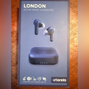 Urbanista London True Wireless Earbuds Earphones with Active Noise Cancelling